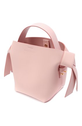 Женская сумка musubi mini ACNE STUDIOS розового цвета по цене 86350 руб., арт. A10093 | Фото 4 Женская сумка musubi mini ACNE STUDIOS розового цвета, арт. A10093 | Фото 4
