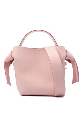 Женская сумка musubi mini ACNE STUDIOS розового цвета по цене 86350 руб., арт. A10093 | Фото 6 Женская сумка musubi mini ACNE STUDIOS розового цвета, арт. A10093 | Фото 6