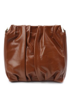 Женская сумка vague ELLEME коричневого цвета по цене 32000 руб., арт. SQUARE/VAGUE PATENT LAMBSKIN | Фото 1 Женская сумка vague ELLEME коричневого цвета, арт. SQUARE/VAGUE PATENT LAMBSKIN | Фото 1