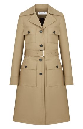 Женское пальто DIOR бежевого цвета по цене 325000 руб., арт. 117M10A3905X1320 | Фото 1 Женское пальто DIOR бежевого цвета, арт. 117M10A3905X1320 | Фото 1