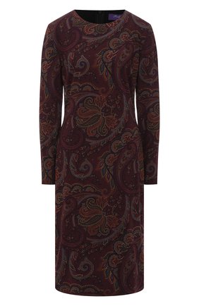 Женское платье RALPH LAUREN бордового цвета по цене 499000 руб., арт. 290820736 | Фото 1 Женское платье RALPH LAUREN бордового цвета, арт. 290820736 | Фото 1