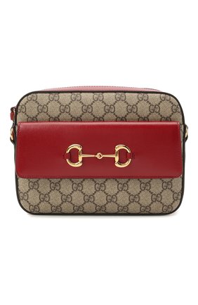 Женская сумка gg 1955 horsebit GUCCI красного цвета по цене 101100 руб., арт. 645454/92TCG | Фото 1 Женская сумка gg 1955 horsebit GUCCI красного цвета, арт. 645454/92TCG | Фото 1