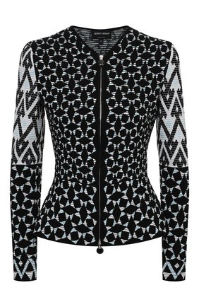 Женский жакет из вискозы GIORGIO ARMANI черного цвета по цене 266000 руб., арт. 3KAG02/AM17Z | Фото 1 Женский жакет из вискозы GIORGIO ARMANI черного цвета, арт. 3KAG02/AM17Z | Фото 1