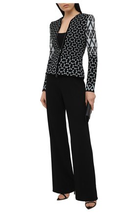 Женский жакет из вискозы GIORGIO ARMANI черного цвета по цене 266000 руб., арт. 3KAG02/AM17Z | Фото 2 Женский жакет из вискозы GIORGIO ARMANI черного цвета, арт. 3KAG02/AM17Z | Фото 2