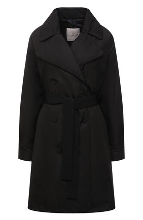 Женский плащ meboula MONCLER GENIUS черного цвета по цене 91600 руб., арт. G1-093-1C596-00-54155 | Фото 1 Женский плащ meboula MONCLER GENIUS черного цвета, арт. G1-093-1C596-00-54155 | Фото 1