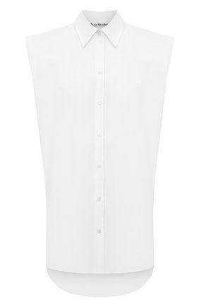 Женская рубашка ACNE STUDIOS белого цвета по цене 26250 руб., арт. AC0341 | Фото 1 Женская рубашка ACNE STUDIOS белого цвета, арт. AC0341 | Фото 1