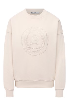 Женский хлопковый свитшот ACNE STUDIOS белого цвета по цене 33650 руб., арт. AI0081 | Фото 1 Женский хлопковый свитшот ACNE STUDIOS белого цвета, арт. AI0081 | Фото 1