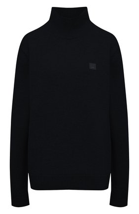 Женская шерстяная водолазка ACNE STUDIOS черного цвета по цене 31450 руб., арт. C60029/W | Фото 1 Женская шерстяная водолазка ACNE STUDIOS черного цвета, арт. C60029/W | Фото 1