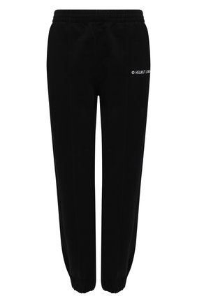 Женские хлопковые джоггеры HELMUT LANG черного цвета по цене 17800 руб., арт. K10DW204 | Фото 1 Женские хлопковые джоггеры HELMUT LANG черного цвета, арт. K10DW204 | Фото 1