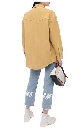 Женские джинсы MSGM голубого цвета по цене 29950 руб., арт. 3041MDP44LX 217276 | Фото 2 Женские джинсы MSGM голубого цвета, арт. 3041MDP44LX 217276 | Фото 2