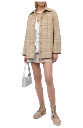 Женская хлопковая блузка MSGM белого цвета по цене 36950 руб., арт. 3041MDM17 217104 | Фото 2 Женская хлопковая блузка MSGM белого цвета, арт. 3041MDM17 217104 | Фото 2
