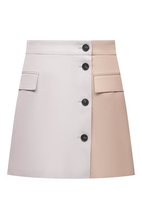 Женская хлопковая юбка MSGM бежевого цвета по цене 24900 руб., арт. 3041MDD11Y 217105 | Фото 1 Женская хлопковая юбка MSGM бежевого цвета, арт. 3041MDD11Y 217105 | Фото 1