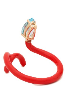 Женское кольцо BEA BONGIASCA красного цвета, арт. VR111RGS/M | Фото 2 (Материал: Металл)