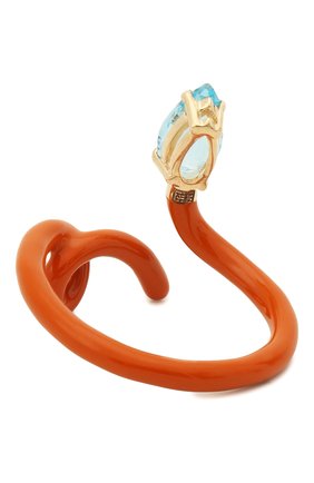 Женское кольцо BEA BONGIASCA оранжевого цвета, арт. VR111YGS-0M0/M | Фото 2 (Материал: Металл)