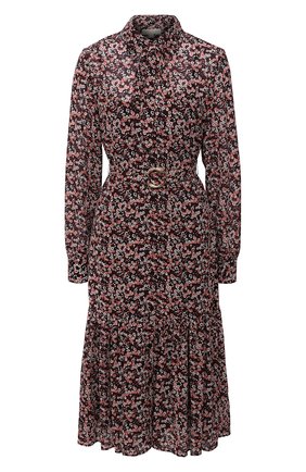Женское платье MICHAEL MICHAEL KORS бордового цвета по цене 26800 руб., арт. MH08000E7M | Фото 1 Женское платье MICHAEL MICHAEL KORS бордового цвета, арт. MH08000E7M | Фото 1