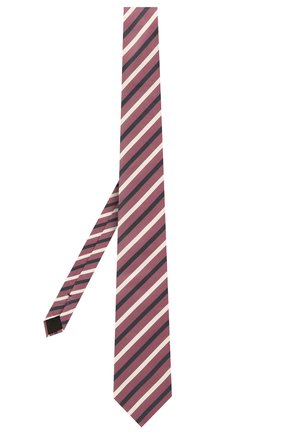 Мужской шелковый галстук BOSS розового цвета, арт. 50452362 | Фото 2 (Материал: Текстиль, Шелк; Принт: С принтом)