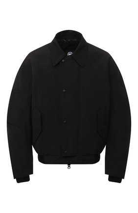 Мужской пуховый бомбер arxan CANADA GOOSE черного цвета по цене 112000 руб., арт. 8803MC | Фото 1 Мужской пуховый бомбер arxan CANADA GOOSE черного цвета, арт. 8803MC | Фото 1 (Кросс-КТ: Куртка; Длина (верхняя одежда): Короткие; Материал подклада: Синтетический материал; Материал внешний: Синтетический материал; Мужское Кросс-КТ: пуховик-короткий; Рукава: Длинные; Принт: С принтом; Стили: Гранж; Материал утеплителя: Пух и перо; Региональные ограничения белый список (Axapta Mercury): RU)