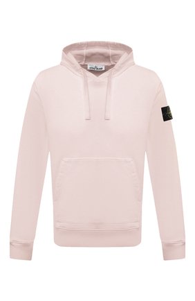 Мужской хлопковое худи STONE ISLAND светло-розового цвета по цене 17350 руб., арт. 741564151 | Фото 1 Мужской хлопковое худи STONE ISLAND светло-розового цвета, арт. 741564151 | Фото 1