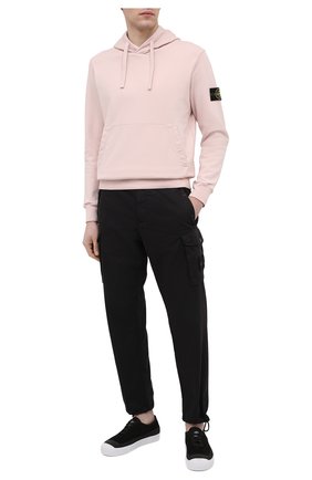 Мужской хлопковое худи STONE ISLAND светло-розового цвета по цене 17350 руб., арт. 741564151 | Фото 2 Мужской хлопковое худи STONE ISLAND светло-розового цвета, арт. 741564151 | Фото 2