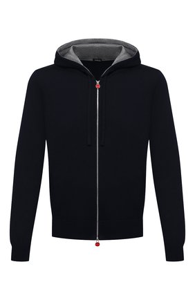 Мужской хлопковый кардиган KITON темно-синего цвета по цене 121500 руб., арт. UK1050 | Фото 1 Мужской хлопковый кардиган KITON темно-синего цвета, арт. UK1050 | Фото 1