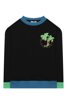 Детского комплект из лонгслива и шорт STELLA MCCARTNEY черного цвета по цене 10800 руб., арт. 602857/SQJ62 | Фото 2 Детского комплект из лонгслива и шорт STELLA MCCARTNEY черного цвета, арт. 602857/SQJ62 | Фото 2