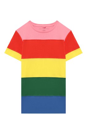 Детская хлопковая футболка STELLA MCCARTNEY разноцветного цвета по цене 4320 руб., арт. 602648/SQJD5 | Фото 1 Детская хлопковая футболка STELLA MCCARTNEY разноцветного цвета, арт. 602648/SQJD5 | Фото 1