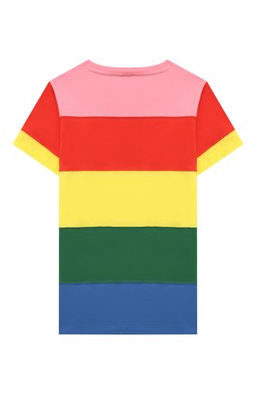 Детская хлопковая футболка STELLA MCCARTNEY разноцветного цвета по цене 4320 руб., арт. 602648/SQJD5 | Фото 2 Детская хлопковая футболка STELLA MCCARTNEY разноцветного цвета, арт. 602648/SQJD5 | Фото 2