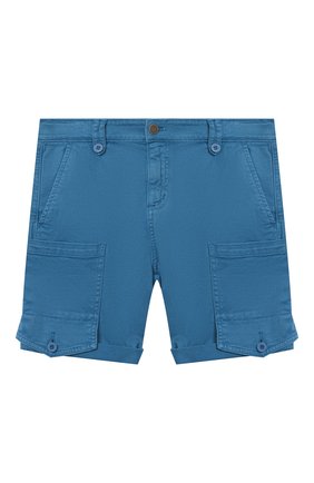 Детские хлопковые шорты STELLA MCCARTNEY синего цвета по цене 6480 руб., арт. 602324/SQK08 | Фото 1 Детские хлопковые шорты STELLA MCCARTNEY синего цвета, арт. 602324/SQK08 | Фото 1