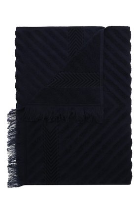 Хлопковое полотенце LORO PIANA синего цвета по цене 18200 руб., арт. FAL1074 | Фото 1 Хлопковое полотенце LORO PIANA синего цвета, арт. FAL1074 | Фото 1 (Региональные ограничения белый список (Axapta Mercury): RU)