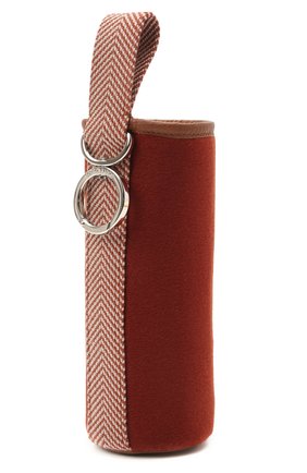 Мужской чехол для бутылки LORO PIANA красного цвета по цене 39400 руб., арт. FAI9243/B0TTLE H0LDER | Фото 2 Мужской чехол для бутылки LORO PIANA красного цвета, арт. FAI9243/B0TTLE H0LDER | Фото 2
