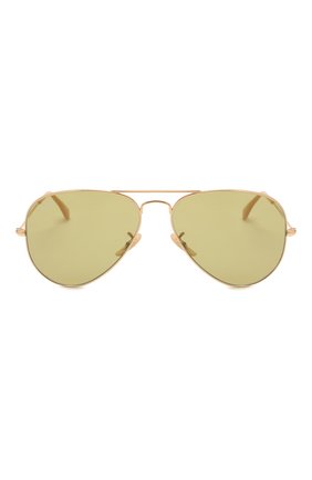 Женские солнцезащитные очки RAY-BAN золотого цвета по цене 0 руб., арт. 3025-90644C | Фото 4 Женские солнцезащитные очки RAY-BAN золотого цвета, арт. 3025-90644C | Фото 4 (Кросс-КТ: С/з-унисекс; Региональные ограничения белый список (Axapta Mercury): RU; Тип очков: С/з; Очки форма: Авиаторы; Оптика Гендер: оптика-унисекс)