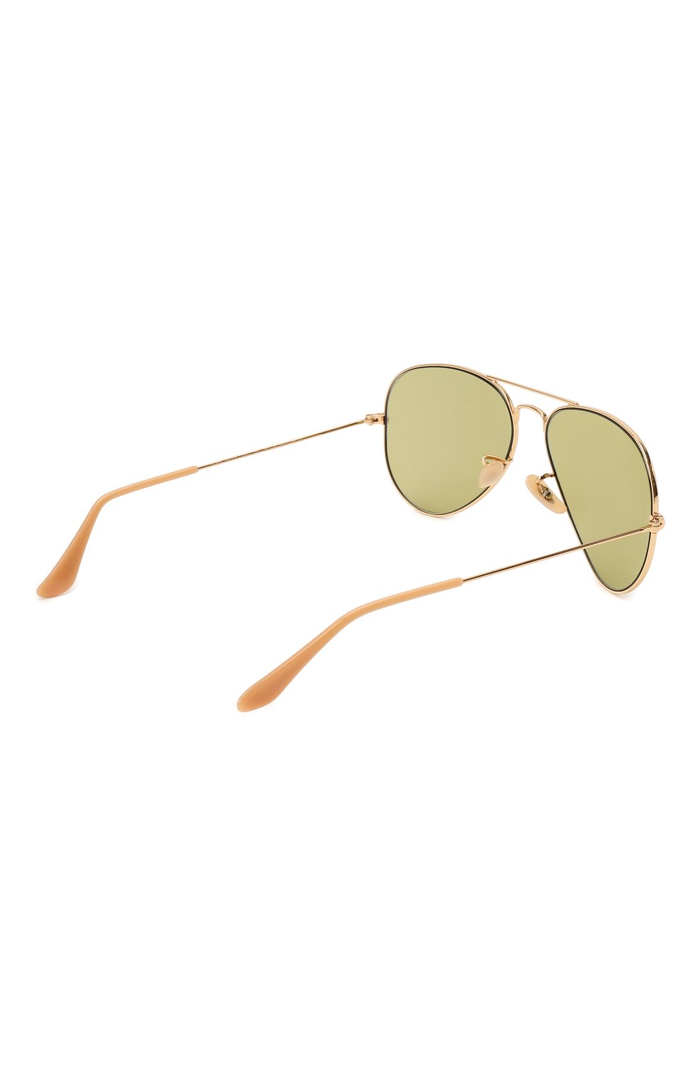 Женские солнцезащитные очки RAY-BAN золотого цвета по цене 0 руб., арт. 3025-90644C | Фото 5 Женские солнцезащитные очки RAY-BAN золотого цвета, арт. 3025-90644C | Фото 5 (Кросс-КТ: С/з-унисекс; Региональные ограничения белый список (Axapta Mercury): RU; Тип очков: С/з; Очки форма: Авиаторы; Оптика Гендер: оптика-унисекс)