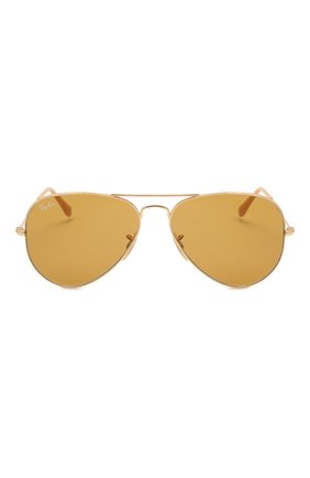 Женские солнцезащитные очки RAY-BAN золотого цвета по цене 14100 руб., арт. 3025-90644I | Фото 4 Женские солнцезащитные очки RAY-BAN золотого цвета, арт. 3025-90644I | Фото 4