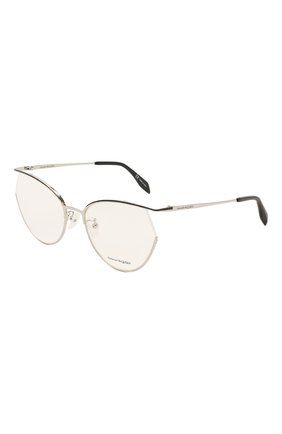 Женские оправа ALEXANDER MCQUEEN серебряного цвета по цене 26950 руб., арт. AM0256 002 | Фото 1 Женские оправа ALEXANDER MCQUEEN серебряного цвета, арт. AM0256 002 | Фото 1