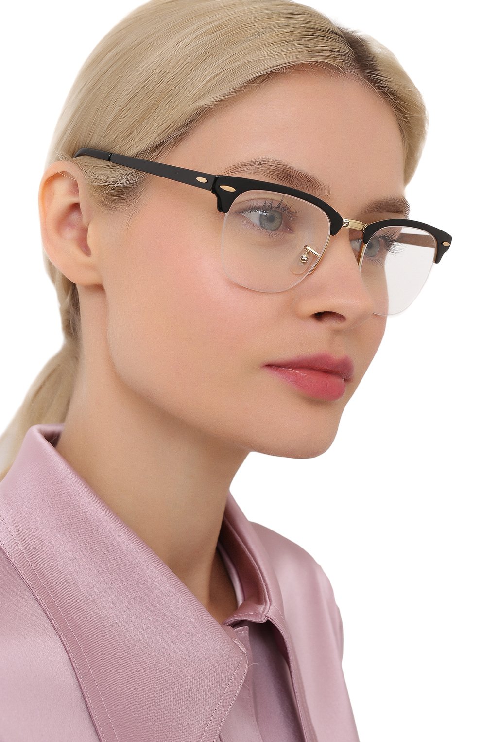 Женские оправа RAY-BAN черного цвета по цене 9950 руб., арт. 3716VM-2890 | Фото 2 Женские оправа RAY-BAN черного цвета, арт. 3716VM-2890 | Фото 2