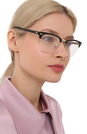 Женские оправа RAY-BAN черного цвета по цене 9950 руб., арт. 3716VM-2890 | Фото 2 Женские оправа RAY-BAN черного цвета, арт. 3716VM-2890 | Фото 2