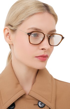 Женские оправа OLIVER PEOPLES коричневого цвета по цене 32600 руб., арт. 5422D-1011 | Фото 2 Женские оправа OLIVER PEOPLES коричневого цвета, арт. 5422D-1011 | Фото 2