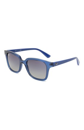 Детские солнцезащитные очки RAY-BAN синего цвета по цене 5800 руб., арт. 9071S-70624L | Фото 1 Детские солнцезащитные очки RAY-BAN синего цвета, арт. 9071S-70624L | Фото 1