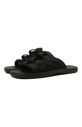 Мужские текстильные шлепанцы BOTTEGA VENETA черного цвета по цене 39150 руб., арт. 651402/V0GV0 | Фото 1 Мужские текстильные шлепанцы BOTTEGA VENETA черного цвета, арт. 651402/V0GV0 | Фото 1 (Материал внешний: Текстиль)