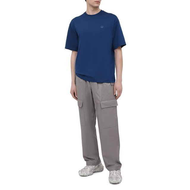 фото Хлопковая футболка acne studios