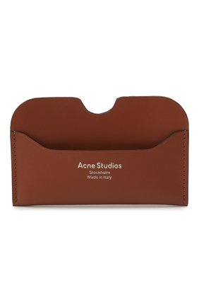 Женский кожаный футляр для кредитных карт ACNE STUDIOS коричневого цвета по цене 9235 руб., арт. CG0107/W | Фото 1 Женский кожаный футляр для кредитных карт ACNE STUDIOS коричневого цвета, арт. CG0107/W | Фото 1
