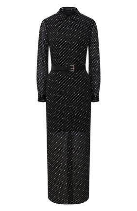 Женское платье из вискозы MICHAEL MICHAEL KORS черно-белого цвета по цене 34800 руб., арт. MH08Z2RGHW | Фото 1 Женское платье из вискозы MICHAEL MICHAEL KORS черно-белого цвета, арт. MH08Z2RGHW | Фото 1
