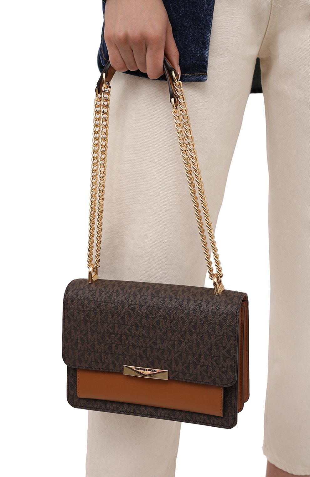 Женская коричневая сумка jade MICHAEL MICHAEL KORS купить в  интернетмагазине ЦУМ арт 30T9GJ4L9B