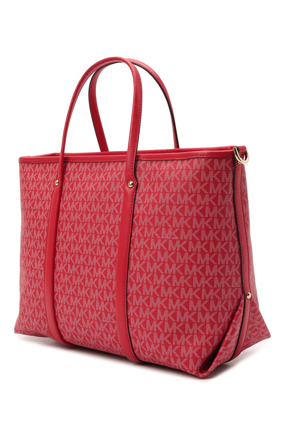 Женский сумка-тоут beck medium MICHAEL MICHAEL KORS красного цвета по цене 23450 руб., арт. 30H0LKNT2B | Фото 3 Женский сумка-тоут beck medium MICHAEL MICHAEL KORS красного цвета, арт. 30H0LKNT2B | Фото 3