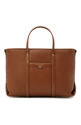 Женский сумка-тоут beck medium MICHAEL MICHAEL KORS коричневого цвета по цене 29400 руб., арт. 30H0GKNT2L | Фото 1 Женский сумка-тоут beck medium MICHAEL MICHAEL KORS коричневого цвета, арт. 30H0GKNT2L | Фото 1