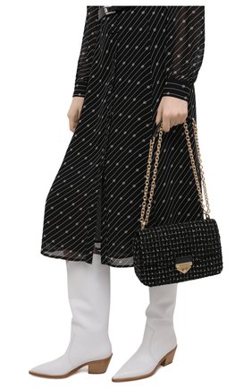 Женская сумка soho large MICHAEL MICHAEL KORS черного цвета по цене 37400 руб., арт. 30H0G1SL3C | Фото 2 Женская сумка soho large MICHAEL MICHAEL KORS черного цвета, арт. 30H0G1SL3C | Фото 2