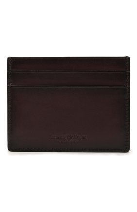 Мужской кожаный футляр для кредитных карт ERMENEGILDO ZEGNA бордового цвета по цене 14400 руб., арт. E1139W-LHC0R | Фото 1 Мужской кожаный футляр для кредитных карт ERMENEGILDO ZEGNA бордового цвета, арт. E1139W-LHC0R | Фото 1