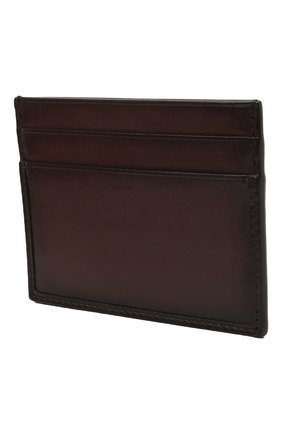 Мужской кожаный футляр для кредитных карт ERMENEGILDO ZEGNA бордового цвета по цене 14400 руб., арт. E1139W-LHC0R | Фото 2 Мужской кожаный футляр для кредитных карт ERMENEGILDO ZEGNA бордового цвета, арт. E1139W-LHC0R | Фото 2