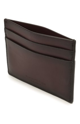 Мужской кожаный футляр для кредитных карт ERMENEGILDO ZEGNA бордового цвета по цене 20600 руб., арт. E1139W-LHC0R | Фото 3 Мужской кожаный футляр для кредитных карт ERMENEGILDO ZEGNA бордового цвета, арт. E1139W-LHC0R | Фото 3