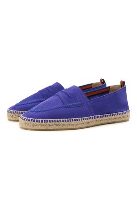 Мужские замшевые эспадрильи castaner x paul smith CASTANER синего цвета по цене 18100 руб., арт. 022347 | Фото 1 Мужские замшевые эспадрильи castaner x paul smith CASTANER синего цвета, арт. 022347 | Фото 1